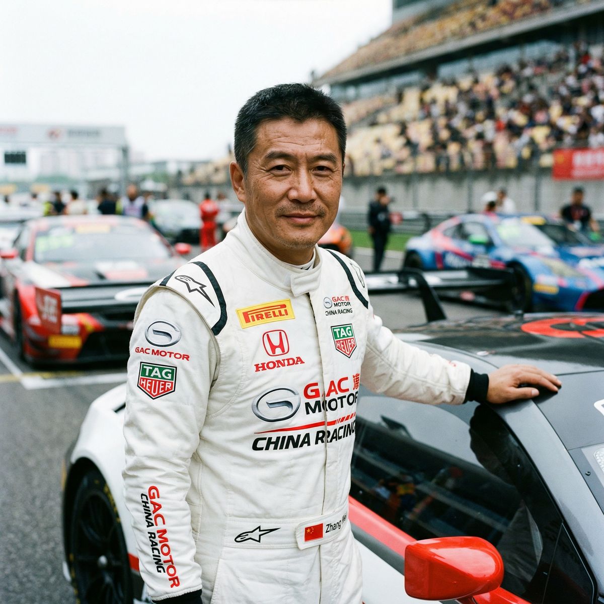 茄子视频赛车手张海峰